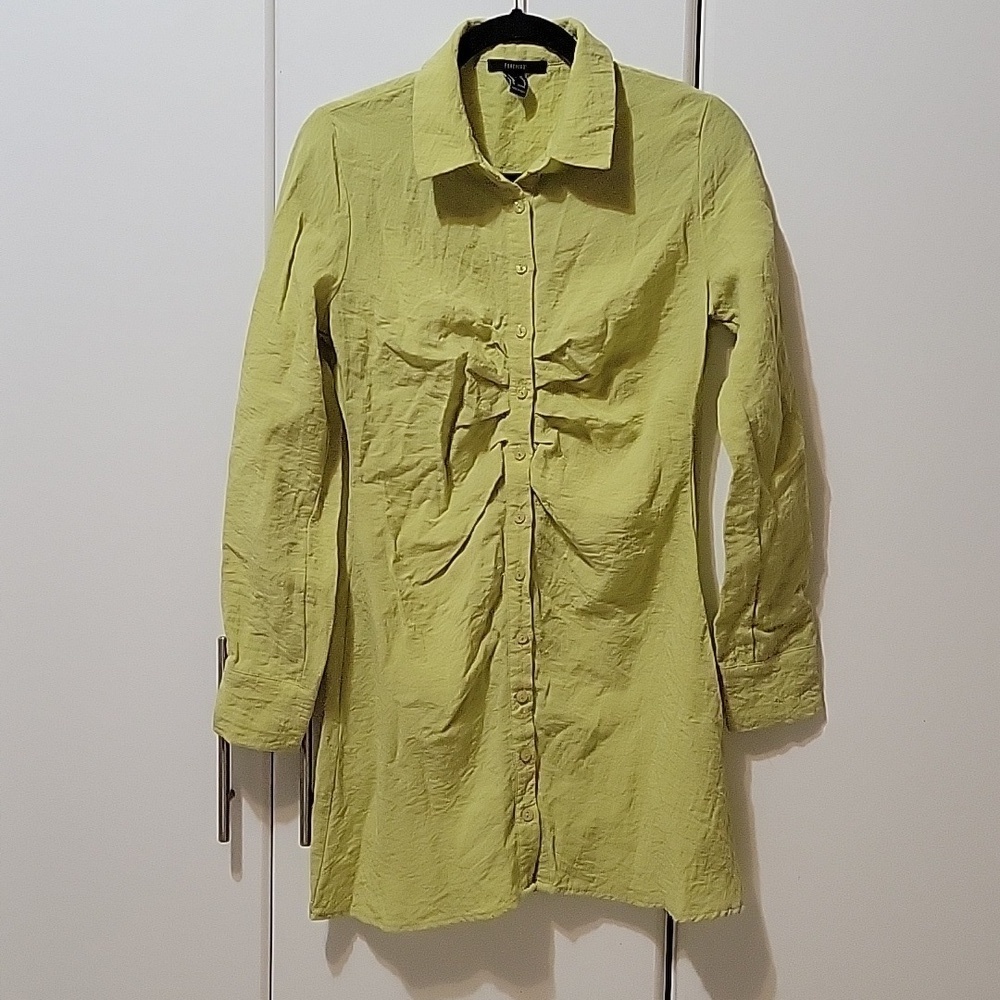 Forever 21 Lime green mini dress